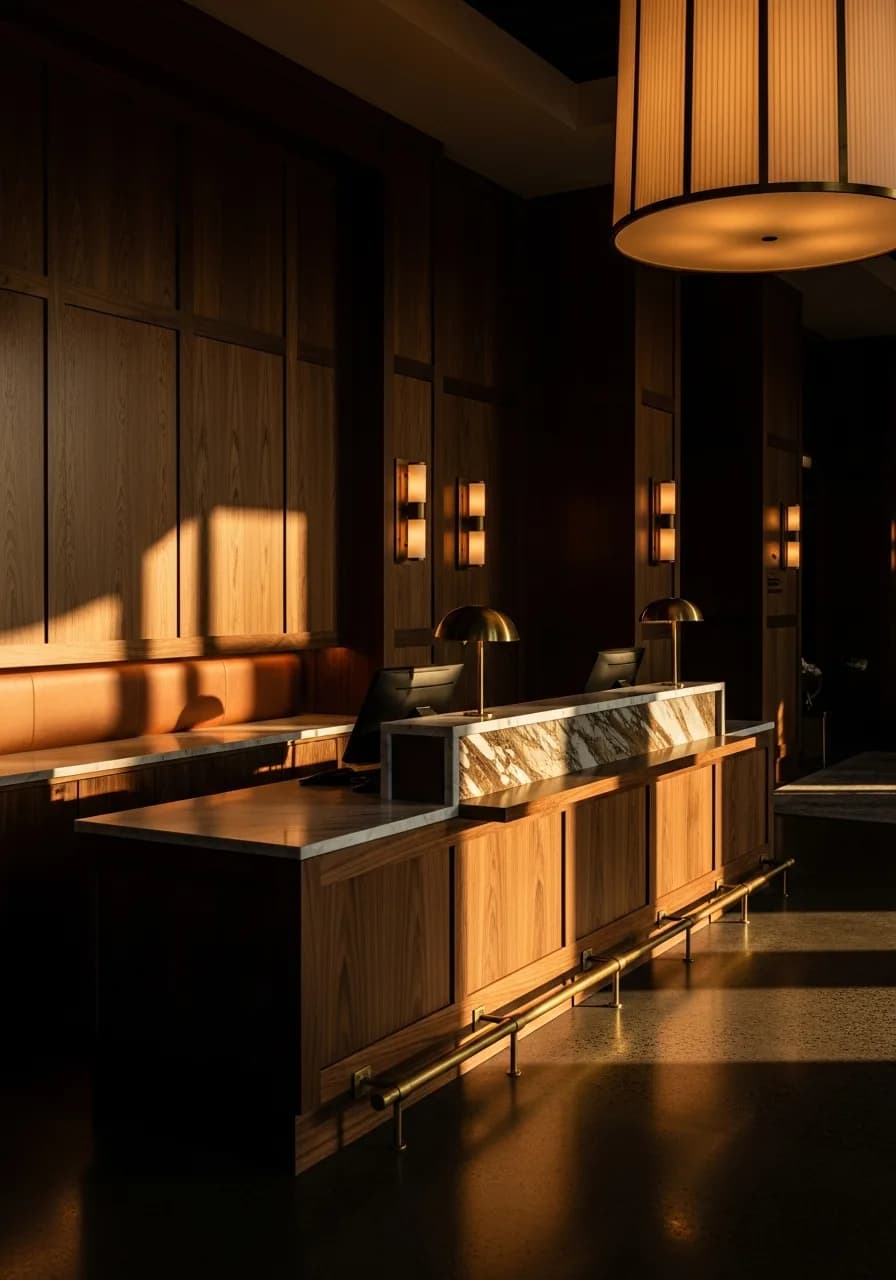 Hotel — millwork by MCI Woodwork